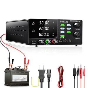 RUZIZAO 艻d 30V 20A 600W d ϒ艻d 4ddd͕\ GR[_t{^ 6V 12V 24