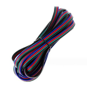 YFFSFDC awg22 d P[u 10m 22AWG P[u R[h d 4c LEDe[vCg PFpP[u LED