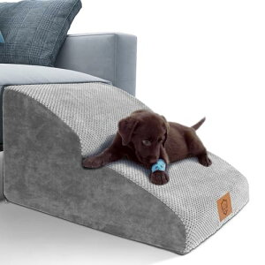 Masthome 犬 階段 犬スロープ階段 ドッグステップ 犬用ステップ 2段 5色 段差解消 ペット用 ステップ 階段 滑り止め 犬用 犬 ス