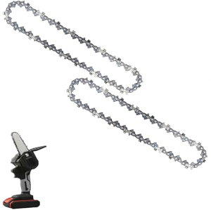 YIBOOOM チェーンソー 替刃 2個セットミニチェーンソー 6インチ チェンソー替え刃 チェーン 充電式チェーンソー 交換刃 電動のこぎりア