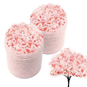 wowjimi 花粉 約80g 人工芝生パウダー ジオラマパウダー DIY ミニチュア 自然 お花畑 箱庭 桜 風景 草原 モデル草 情景コレク