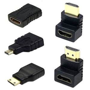 TRX HDMIϊA_v^ RlN^[ 5ރZbg mini HDMI  micro HDMI 90° 270x L^  RlN^[