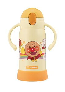 象印マホービン 子ども向け 水筒 300ml ダブルハンドル ストロータイプ シリコーン素材 ベビー キッズマグ 軽量&コンパクト アンパンマン