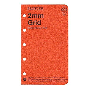 PLOTTER ノックス PLT0004 M5 リフィル メモパッド2mm方眼80枚