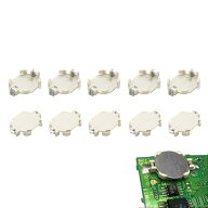 CR1616 ボタン電池専用ホルダー 10個入り 交換用バッテリベース ゲームボーイソフト/自動車リモコン 小型…