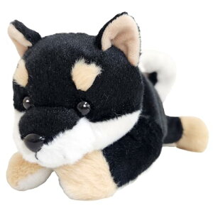 BESTEVERアニマルペンケース ぬいぐるみポーチ 筆箱 犬 黒柴 Shiba Black 48142