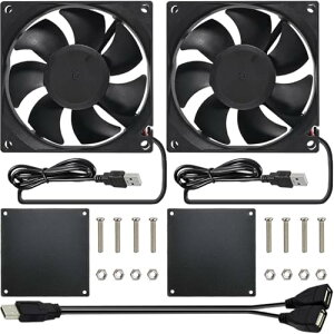 JYUDAUFU 2 9225 92mm × 25mm DC 5V USB uVXpt@ _XgtB^[lbgt + USB 1?