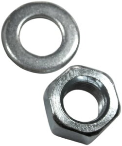 サギサカSAGISAKA 自転車用 ハブナット ハブ軸用ナット 15mm 後用 ナット/ワッシャー各2個入り 10207