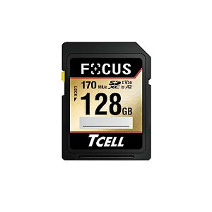 TCELL FOCUS p SDJ[h 128GB A2 SDXC UHS-I[J[h U3 V30  vpBe 4K UH