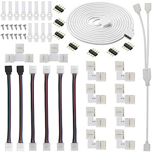 GTIWUNG LEDXgbvCgRlN^ SMD5050 10mm 4sRGB LEDe[vCgL^CvRlN^lede[v p