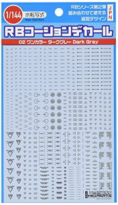 1/144 �����J���[�_�[�N�O���[ RB02 �R�[�V�����f�J�[�� 1���� RB02-144ODG