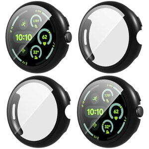 Suoman for Google Pixel Watch 3 45mm�ی�P�[�X4�n�[�hPC���O�[�O���s�N�Z���E�H�b�` 3 45mm�ی�J�o