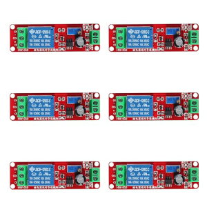 DIANN 6pcs NE555 DC 12V Delay Timer Relay Switch Module Adjustable Modul