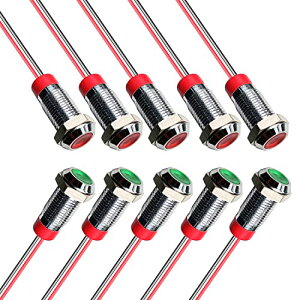 Coollooda 6mm 12-24V/DC LED hCWP[^Cg 10 pCbgCgVOi 6mmt pCbgv