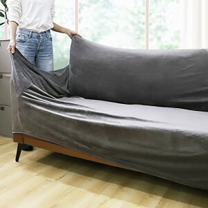 �\�t�@�J�o�[ �I�t�� �т����݂ɂ����f�ޒ܌����΍�y�b�g�ƈꏏ�ɂ��낰��V���G�I�t�X�g���b�`�n�C�o�b�N�\�t�@�J�o�[ ��̌^�\�t�@�[�J�o�[ �L�k