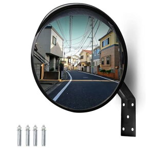 KOBSAINF �J�[�u�~���[ 60cm �K���[�W�~���[ ���H���ˋ� �J�[�u�~���[ �ƒ�p ���H�K���[�W�E�p�[�N�ɓK�������O�L�p����p�ʖʈ��S�~