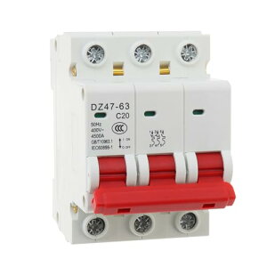 Smgda �T�[�L�b�g�u���[�J �M���� DZ47 DIN���[����t�^ �Ւf�X�C�b�` 2P 25A M60-C20 240V AC��H�ی�p 3��