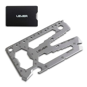Lever Gear �c�[���J�[�h 40�� �J�[�h�^�C�v �}���`�c�[�� ���\�c�[�� �c�[���Z�b�g TSA���F �V���o�[