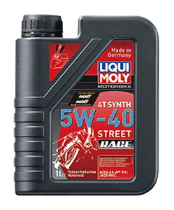 LIQUIMOLY 2�֎ԗp �G���W���I�C�� StreetRace �S������ 5W-40 1L 1750 ���L����