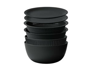 CNCbg like-it  {E dqWΉ Colander&Bowl ĂƂɂg Uƃ{[ ubN 6_Zbg 