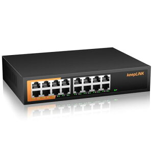 keepLiNK 16|[g XCb`Onu Giga 10/100/1000Mbps Ét@X ⟑ ݒsv