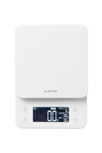 �G���R�� �L�b�`���X�P�[�� �y�b�g�t�[�h �J�����[�v�� �ő�3kg �ŏ�0.5kg�\�� �L �����^���p �z���C�g PET-KSA02WH