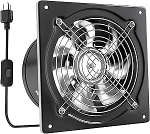 Okryain ���C�� 150mm ���������C�� ���Ԏ�t�`�_�N�g�t�@�� �Ɩ��p �啗�� ���� ON/OFF�X�C�b�`�t�� �_�N�g�p�t�@�� �r�C��