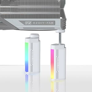 EZDIY-FAB GPUT|[g ėprfIJ[hz_[ O{ Xe[ zCg ARGB 5V 3PINΉ AURA SyncΉ O