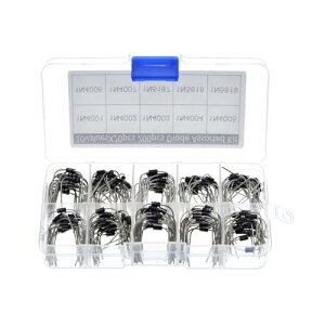 BEHOSHI 200�� ������_�C�I�[�h�Z�b�g 10�l 1N4001?1N4007 1N5817?1N5819�A�d�q�Q���}�j�E���_�C�I�[�h