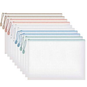 �W�b�p�[���t�@�C���� A4 ������ 10���胁�b�V�� �t�@�C���o�b�O �t�@�X�i�[ �t�@�C���P�[�X PVC�� �A���� �̎����t�@�C�� �I�t�B�X�p