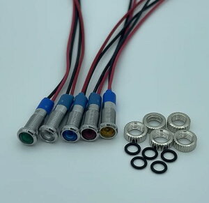 hLEDCWP[^[ou5Zbg | 5F̃jo[TJ[ |6mm DC12-24V | Ԃ{[gɍœK | LEDCg ^