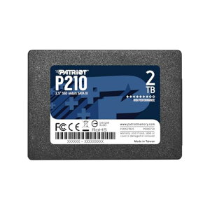 Patriot Memory P210 2TB SATA3 �����^SSD 6Gb/s 2.5�C���` 7mm P210S2TB25