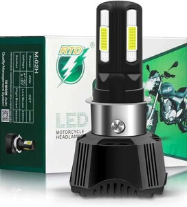 LargoodsH4 LED 4�ʔ������f��LED�w�b�h���C�g 42w �o�C�N�p PH7 PH8 H4 H6�Ή� LED�o���u led Hi/L