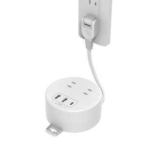 Mscien�G���T�C�� ������莮 �����R�[�h 1m �Z�� �R���Z���g ���[�����O�^�b�v �L�k �ی^ �d���^�b�v ��]�� usb �R���Z���g 2