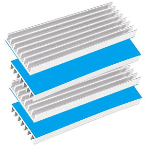 Tuloka �q�[�g�V���N4���� 70mm×22mm×6mm ���M�ڒ��V�[�g4pcs�t�� �M�\���΍� ��p���W�G�[�^�[�t�B��CPU IC�`�b�v