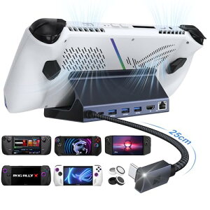 iVANKY 4K@144Hz �h�b�N ROG Ally X/Legion Go/Steam Deck OLED/MSI Claw ��8-in-