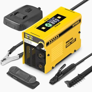 MYYWELD nڋ@ 100v A[Nn 200A Co[^[ 㕔LCDfUC ~j|[^unڋ@ zbgX^[g S