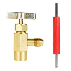 R134a �^�b�v�o���u �ʐ؂�o���u �T�[�r�X�ʃo���u �ԃG�A�R���p �K�X�`���[�W HFC-134a ��}�p�i �𔲂� M14 1/4