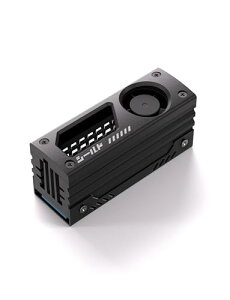 EZDIY-FAB �V�[���h M.2 2280 SSD �q�[�g�V���N ���� 20mm PWM �����t�@���A�����\��p�A�A���~�j�E�����AM.2 �p