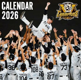 阪神コンテンツリンク 卓上 阪神タイガース 2026年カレンダー 13×13cm CL-586