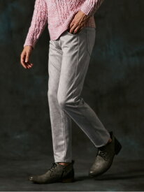 【WEB限定】ポンチスウェードムラスモーク柄ストレッチパンツ HIDEAWAYS NICOLE ニコル パンツ その他のパンツ オレンジ グレー ブラック【送料無料】[Rakuten Fashion]