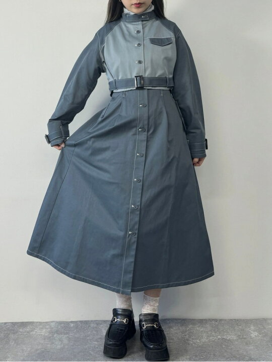 楽天市場】【SALE／30%OFF】スタンドカラーセットワンピース NICOLE 