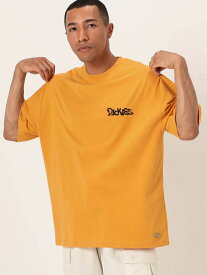 【SALE／70%OFF】【Dickies(ディッキーズ)】/天竺タギングプリント半袖Tシャツ ns.b ニコル トップス カットソー・Tシャツ グレー ホワイト イエロー グリーン ブラック ブルー【RBA_E】[Rakuten Fashion]