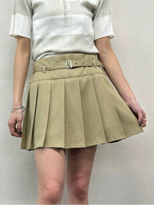 楽天市場】【SALE／30%OFF】【WEB限定】プリーツミニスカンツ NICOLE 