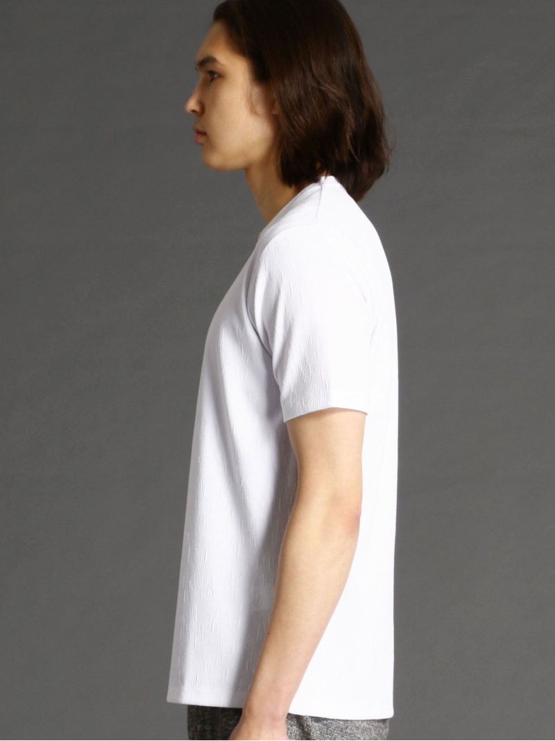 楽天市場】【SALE／20%OFF】ブリスターメランジジャカードTシャツ