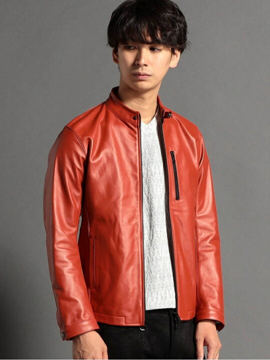 楽天市場】【SALE／50%OFF】【WEB限定】ラムレザーシングルライダース 