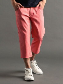 【SALE／30%OFF】【NICOLE SPORTS】TCシャンブレーツイルクロップドパンツ NICOLE CLUB FOR MEN ニコル パンツ その他のパンツ ブルー ホワイト ピンク ブラック【RBA_E】【送料無料】[Rakuten Fashion]