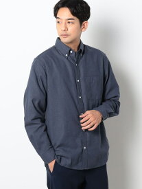 BROOKLYN OVERALL＜ブルックリンオーバーオール＞USAコットンボタンダウンシャツ Grand PARK NICOLE ニコル トップス シャツ・ブラウス グレー ネイビー ピンク【送料無料】[Rakuten Fashion]