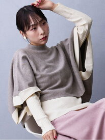 アンサンブルニット NICOLE white ニコル クラブ トップス ニット ホワイト ブラック レッド【送料無料】[Rakuten Fashion]