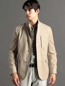 【SALE／80%OFF】【ex/tra】KOMASUEDE スタンドカラージャケット MONSIEUR NICOLE ex/tra ニコル ジャケット・アウター その他のジャケット・アウター グレー ネイビー【RBA_E】【送料無料】[Rakuten Fashion]